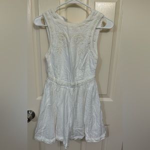 Free People Birds of a Feather Embroidered
Dress in White and Cream Size 0
